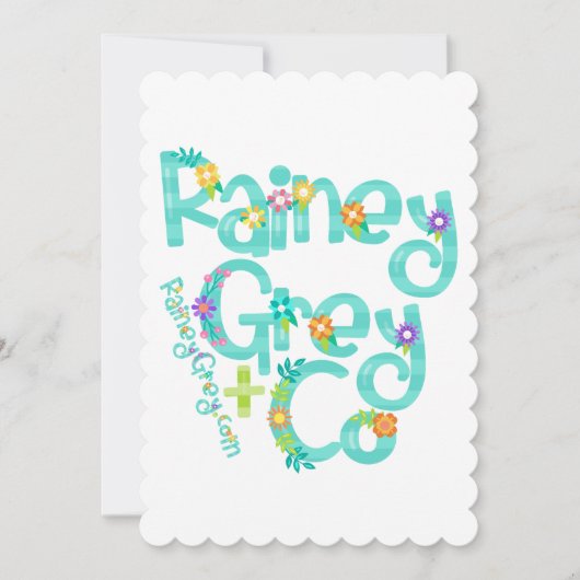 Invitation RAINEY GRAY + CO [logo 6] (Devant)