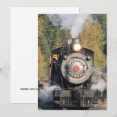 Invitation rainier train (Devant / Derrière)