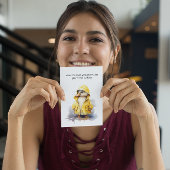 Invitation Rainy Day, imperméable jaune canard personnalisabl