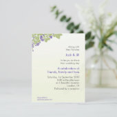 Invitation Raisins 4.25x5.5 (Debout devant)