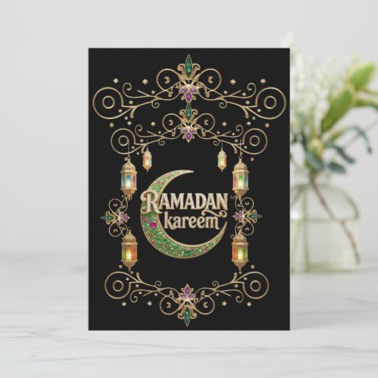 Invitation Ramadan Kareem (Debout devant)