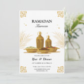 Invitation Ramadan Kareem Iftar (Debout devant)