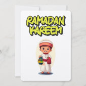 Invitation Ramadan Kareem Trouveuse اً'usine de fabrication i (Devant)