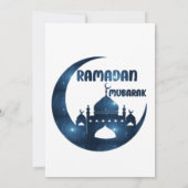 Invitation ramadan moubarak (Dos)