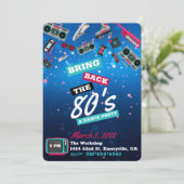 Invitation Ramenez les années 80| Retro Dance Party (Debout devant)