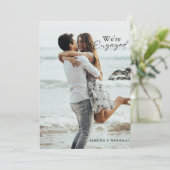 Invitation Ranch Western Country Cowboy fiançailles (Debout devant)