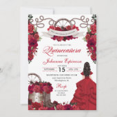 Invitation Ranchero Quinceanera (Devant)