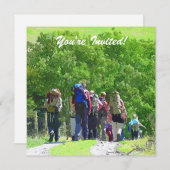 INVITATION RANDONNÉE (Devant / Derrière)