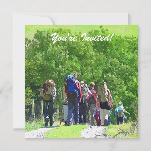 INVITATION RANDONNÉE (Devant)