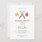 Invitation Randonnée de fin de semaine en ski d'hiver (Devant)