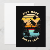 Invitation Randonnée Plus Inquiétude Moins (Devant / Derrière)