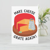 Invitation Râper à nouveau le fromage (Debout devant)