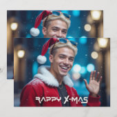 INVITATION RAPPY NOËL (Devant / Derrière)