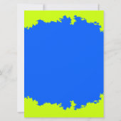 Invitation Raquettes de Pickleball Fête d'anniversaire (Dos)