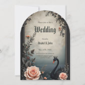 Invitation Rare as a black swan, timeless as true love.  (Devant)