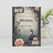 Invitation Rare as a black swan, timeless as true love. (Debout devant)