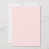 Invitation Raspberry Patch mignon BABY SHOWER coloré (Dos)