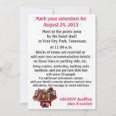 Invitation Rassemblement amoureux (Dos)