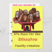 Invitation Rassemblement amoureux (Devant / Derrière)