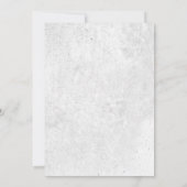 Invitation Rassemblement de Thanksgiving rustique (Dos)