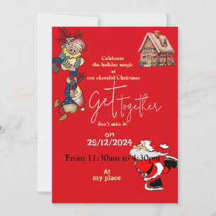 Invitation Rassemblement festif de Noël