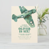 Invitation Rassembler les troupes Avion Militaire Anniversair (Debout devant)