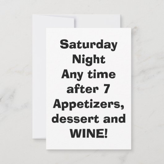 Invitation Rassemblez-vous et rattrapez-vous (Dos)