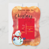 Invitation Rassemblez-vous pour Noël (Devant)