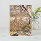 Invitation Rat Et Mole Pique-Nique - Arthur Rackham (Debout devant)