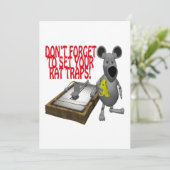 Invitation Rat Traps (Debout devant)
