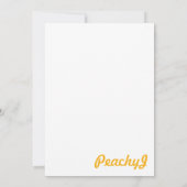 Invitation Ray of Sunshine (Dos)