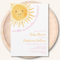 Ray of Sunshine Girl Baby shower