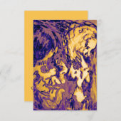 Invitation rayonnement électromagnétique (Devant / Derrière)