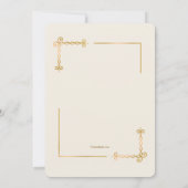 Invitation Rayonnement Précieux Religieux (Dos)