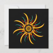 Invitation rayons solaires (Devant)