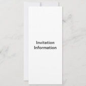 Invitation Rayures Rouge Blanc et Bleu (Dos)