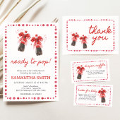 Invitation Ready to Pop Baby Shower 