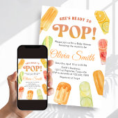 Invitation Ready to Pop Popsicle Baby Shower