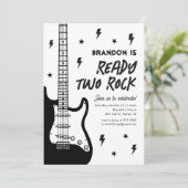 Invitation Ready Two Rock Guitare 2e anniversaire (Debout devant)