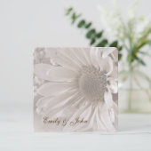 Invitation Réaffirmation de la marguerite (Debout devant)