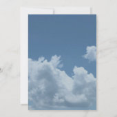 Invitation Realistic Clouds Cloud Nine Baby Shower   (Dos)