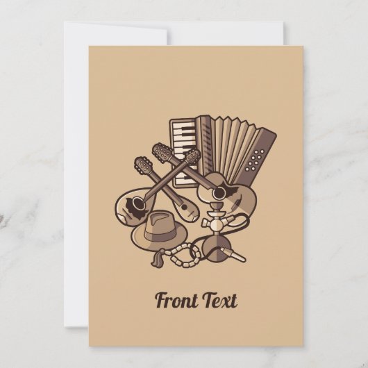 Invitation Rebetiko Icons (Devant)