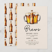 Invitation Rebrasse avant de faire Bière Dîner de répétition  (Devant / Derrière)