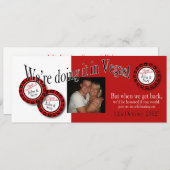 Invitation Réception à Las Vegas (contactez-moi pour personna (Devant / Derrière)