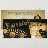 Invitation Réception à Las Vegas (contactez-moi pour personna (Devant / Derrière)