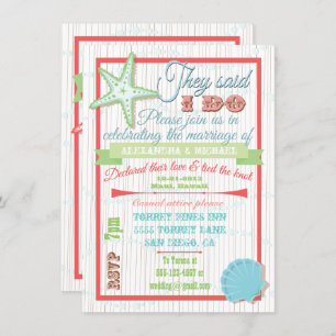 Invitation Réception après mariage