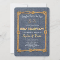Réception BBQ Rustique Occidental où nous avons no