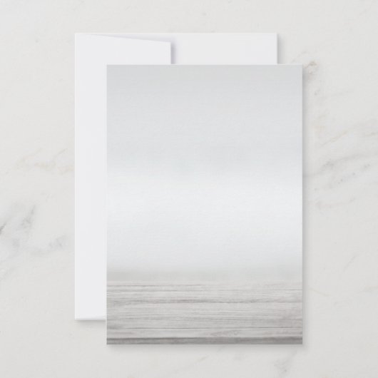 Invitation Réception Beach Arbor (Dos)