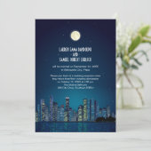 Invitation Réception City Skyline uniquement (Debout devant)