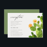 INVITATION RÉCEPTION DE FLEURS CACTUS DE DÉSERT DE COULEUR D'<br><div class="desc">Si vous avez besoin d'une personnalisation ou d'autres éléments correspondants,  n'hésitez pas à me contacter à l'adresse yellowfebstudio@gmail.com</div>